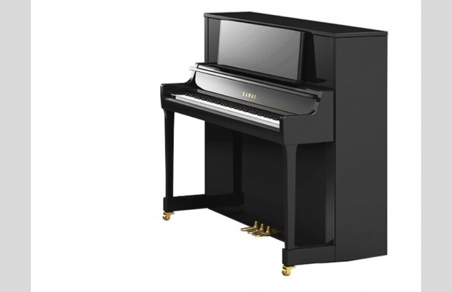 Kawai K-400 Ebony Polished Upright Piano - Image 2